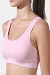 Lady Lyka Cotton Lycra Sports Bra (Pack of 2) - Multicolor — thumbnail 11